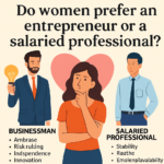 💑What Do Women Prefer in a Partner: A Businessman or a Salaried Professional?