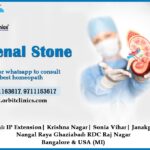 Finest Homeopathic Treatment for Renal Stones in Delhi NCR